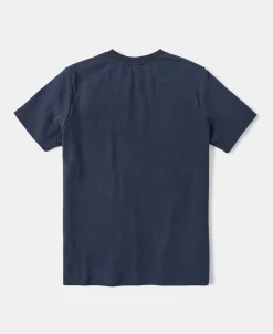 Clearance Slim Fit Crew Neck T-Shirt - Navy Short Sleeve T-Shirts | T-shirts