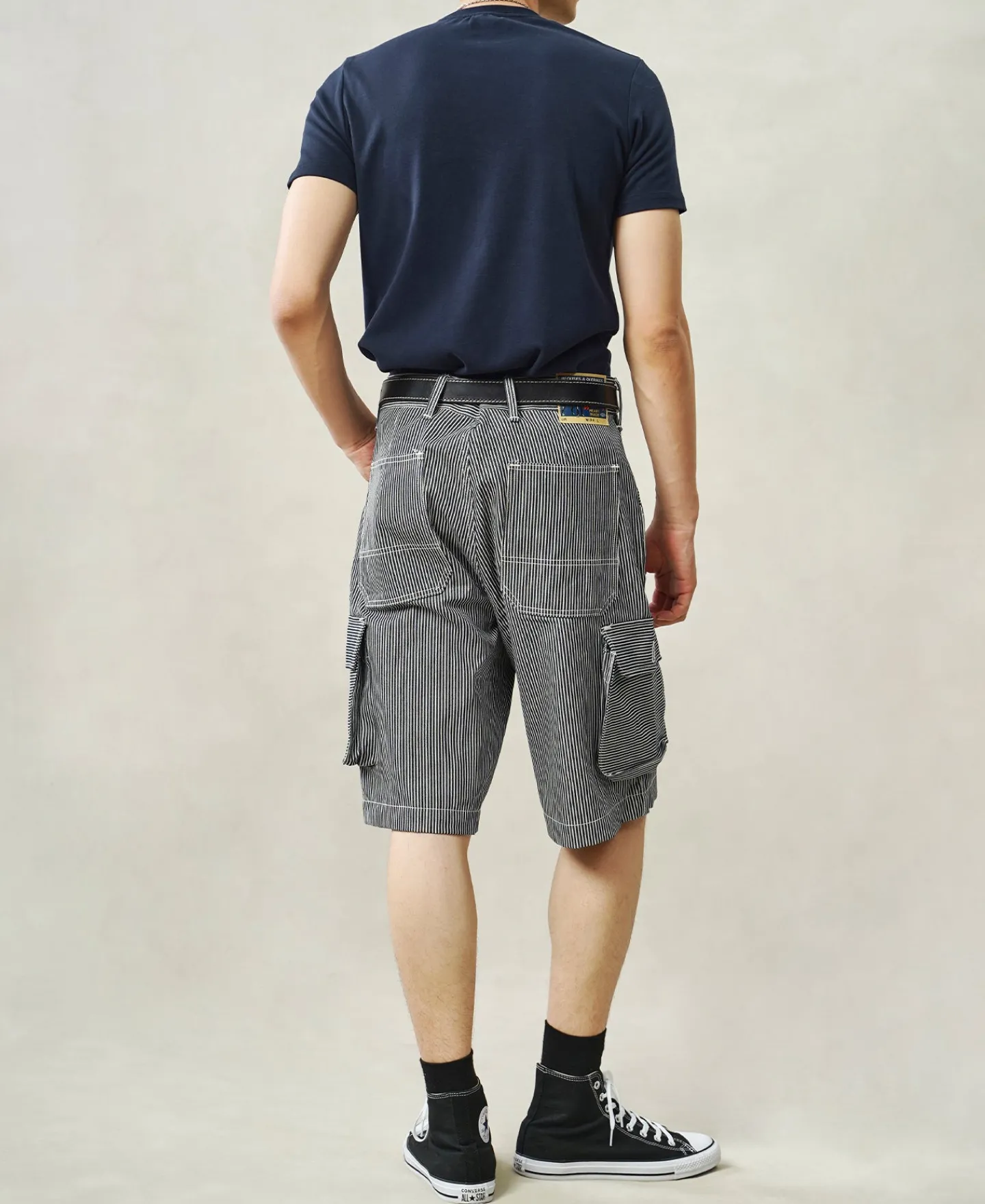 Clearance Slim Fit Crew Neck T-Shirt - Navy Short Sleeve T-Shirts | T-shirts