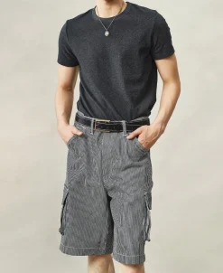 Best Slim Fit Crew Neck T-Shirt - Dark Gray Short Sleeve T-Shirts | T-shirts