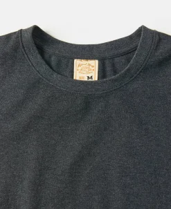 Best Slim Fit Crew Neck T-Shirt - Dark Gray Short Sleeve T-Shirts | T-shirts
