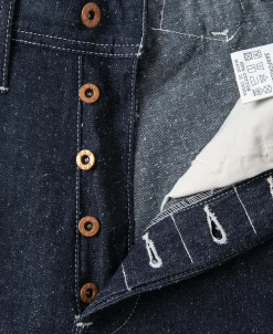 Clearance Slub Pearl Yarn Indigo Denim Carpenter Pants Jeans | Denim