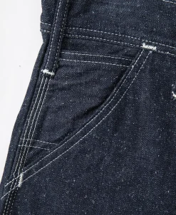 Clearance Slub Pearl Yarn Indigo Denim Carpenter Pants Jeans | Denim