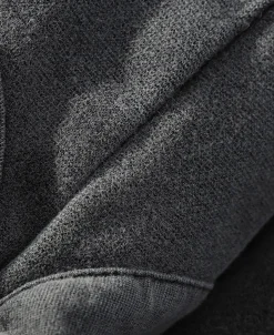 Best Suede Textured Drop Shoulder T-Shirt - Dark Gray Long Sleeve T-Shirts | T-shirts