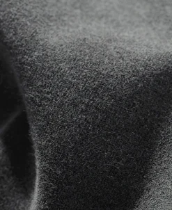 Best Suede Textured Drop Shoulder T-Shirt - Dark Gray Long Sleeve T-Shirts | T-shirts