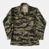 Fashion Tiger Stripe Camo Tropical Jungle Fatigue Jacket Jackets&coats