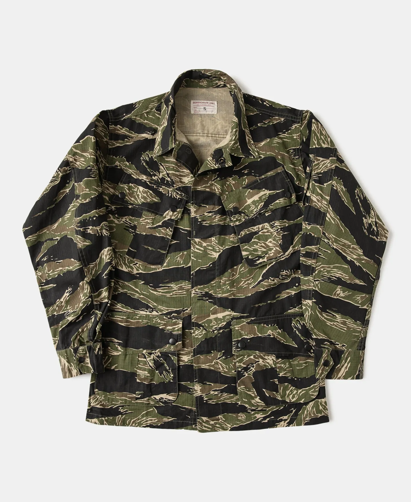 Fashion Tiger Stripe Camo Tropical Jungle Fatigue Jacket Jackets&coats