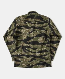 Fashion Tiger Stripe Camo Tropical Jungle Fatigue Jacket Jackets&coats