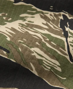 Fashion Tiger Stripe Camo Tropical Jungle Fatigue Jacket Jackets&coats