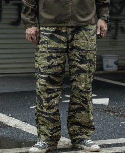 Clearance Tiger Stripe Camo Tropical Jungle Fatigue Pants Pants&trousers
