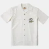 Best Tropical Plants Jacquard Aloha Shirt Short Sleeve Shirts | Shirts
