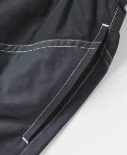 Sale Two-Tone Beach Swim Trunks - Black/Dark Gray Shorts