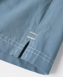 New Two-Tone Beach Swim Trunks - Yellow/Light Blue Shorts