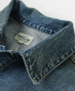 Outlet Type 1 Washed Denim Jacket - Repaired Edition Jackets&coats | Denim Jackets