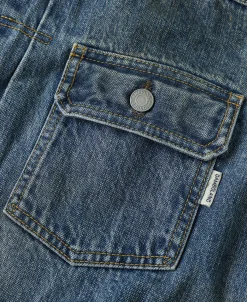 Outlet Type 1 Washed Denim Jacket - Repaired Edition Jackets&coats | Denim Jackets