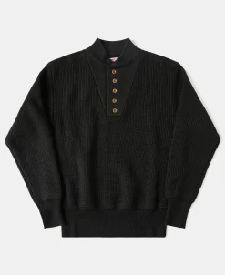 Discount US Army High Neck Wool Sweater - Black Knitwear&sweaters