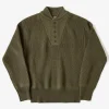 Hot US Army High Neck Wool Sweater - Olive Knitwear&sweaters