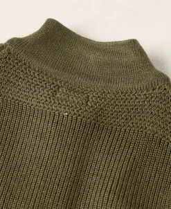 Hot US Army High Neck Wool Sweater - Olive Knitwear&sweaters