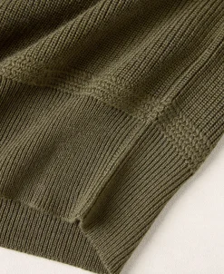 Hot US Army High Neck Wool Sweater - Olive Knitwear&sweaters