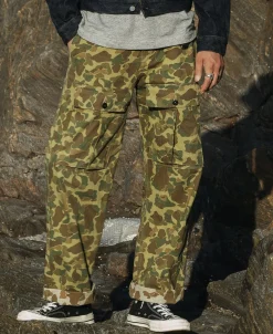 New US Army M-1943 Herringbone Cotton Camouflage Pants (Modified) Pants&trousers