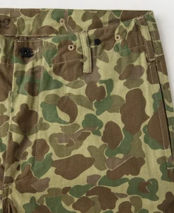 New US Army M-1943 Herringbone Cotton Camouflage Pants (Modified) Pants&trousers