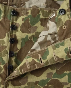 New US Army M-1943 Herringbone Cotton Camouflage Pants (Modified) Pants&trousers