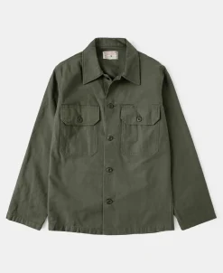 Best 1963 US Army OG-107 Fatigue Utility Shirt Long Sleeve Shirts | Shirts