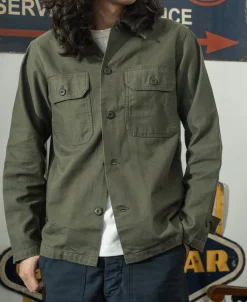Best 1963 US Army OG-107 Fatigue Utility Shirt Long Sleeve Shirts | Shirts