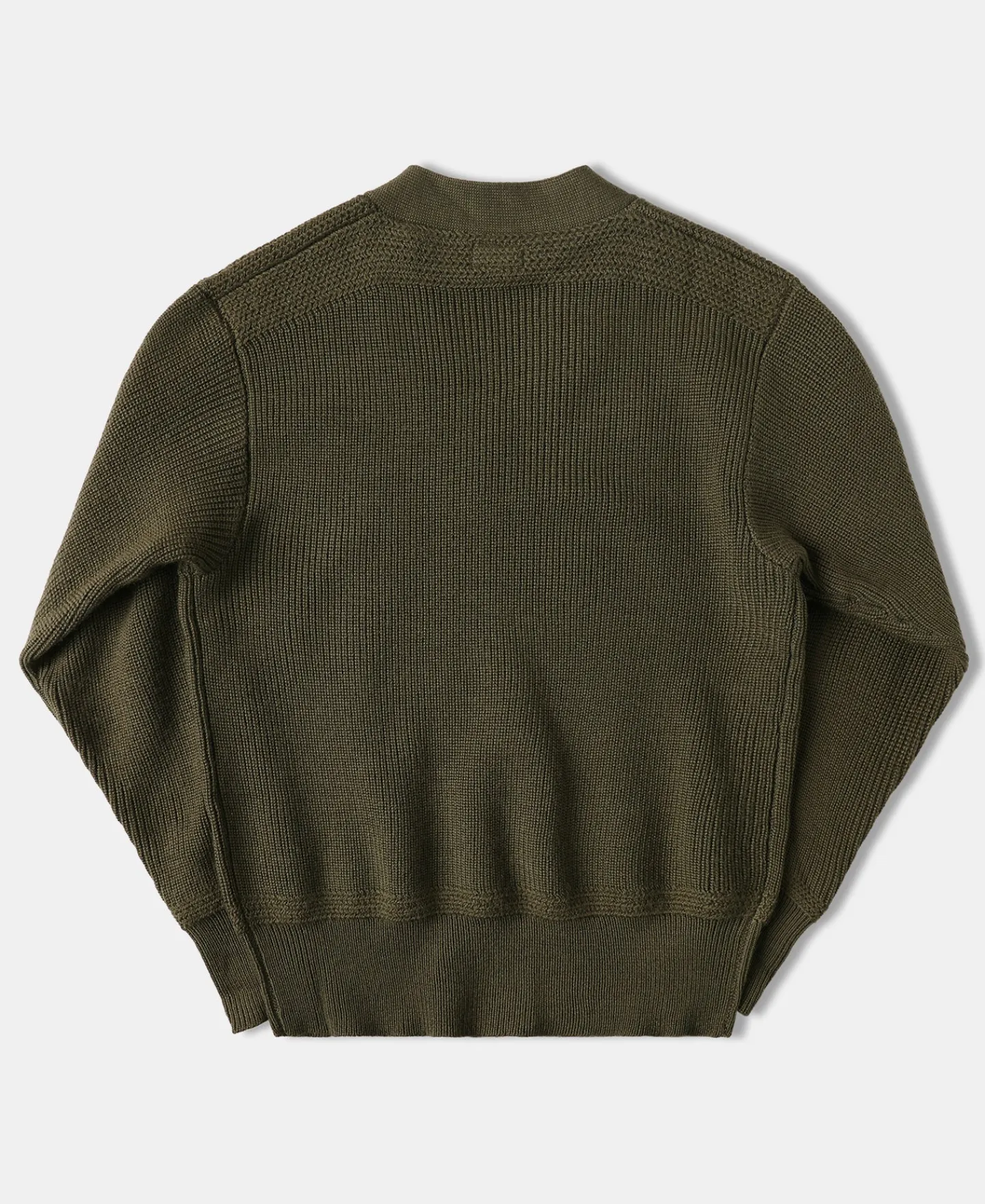 Sale USAAF Type A-1 V-neck Mechanics Sweater - Olive Knitwear&sweaters