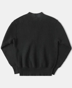 New USAAF Type A-1 V-neck Mechanics Sweater - Black Knitwear&sweaters