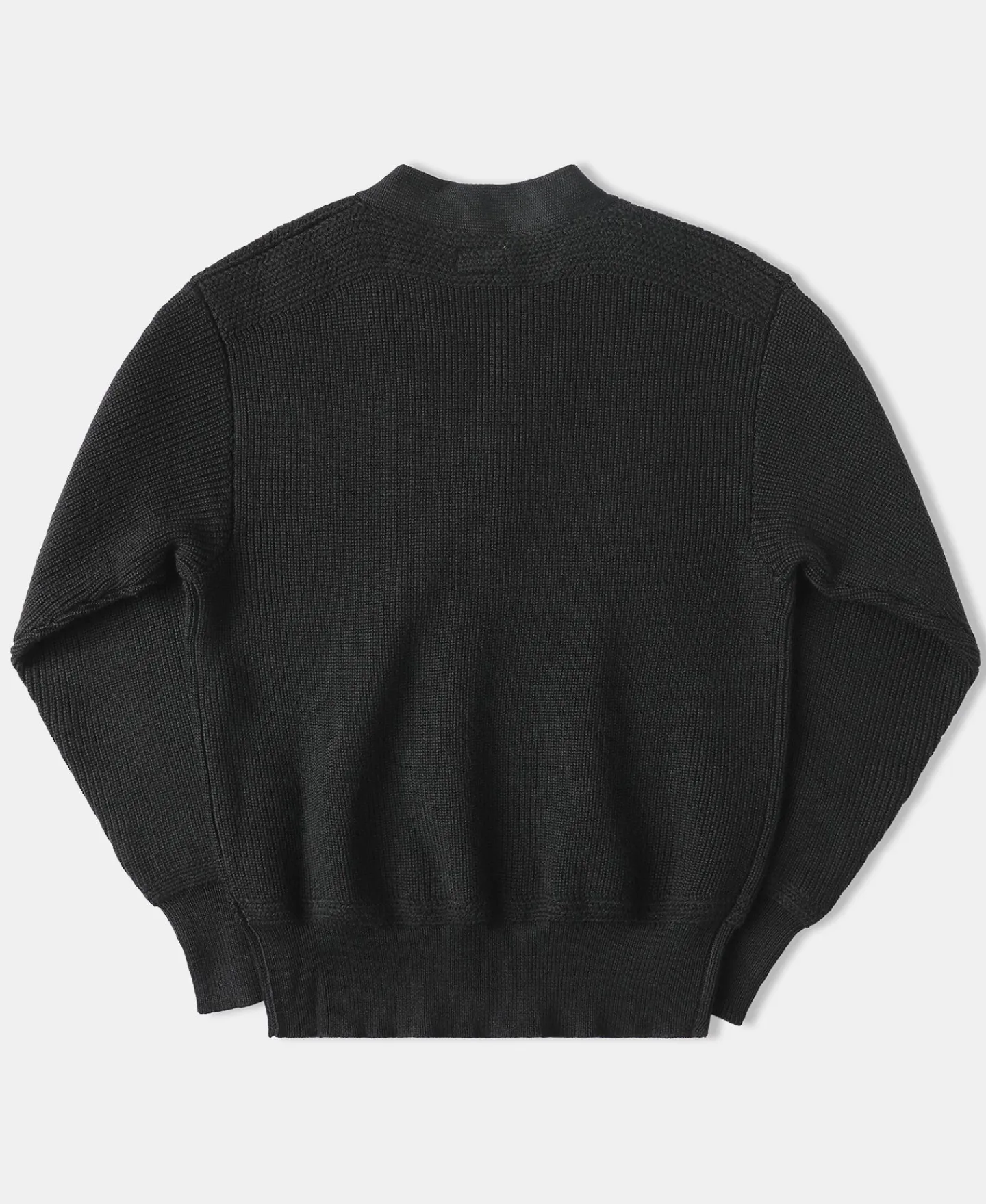 New USAAF Type A-1 V-neck Mechanics Sweater - Black Knitwear&sweaters