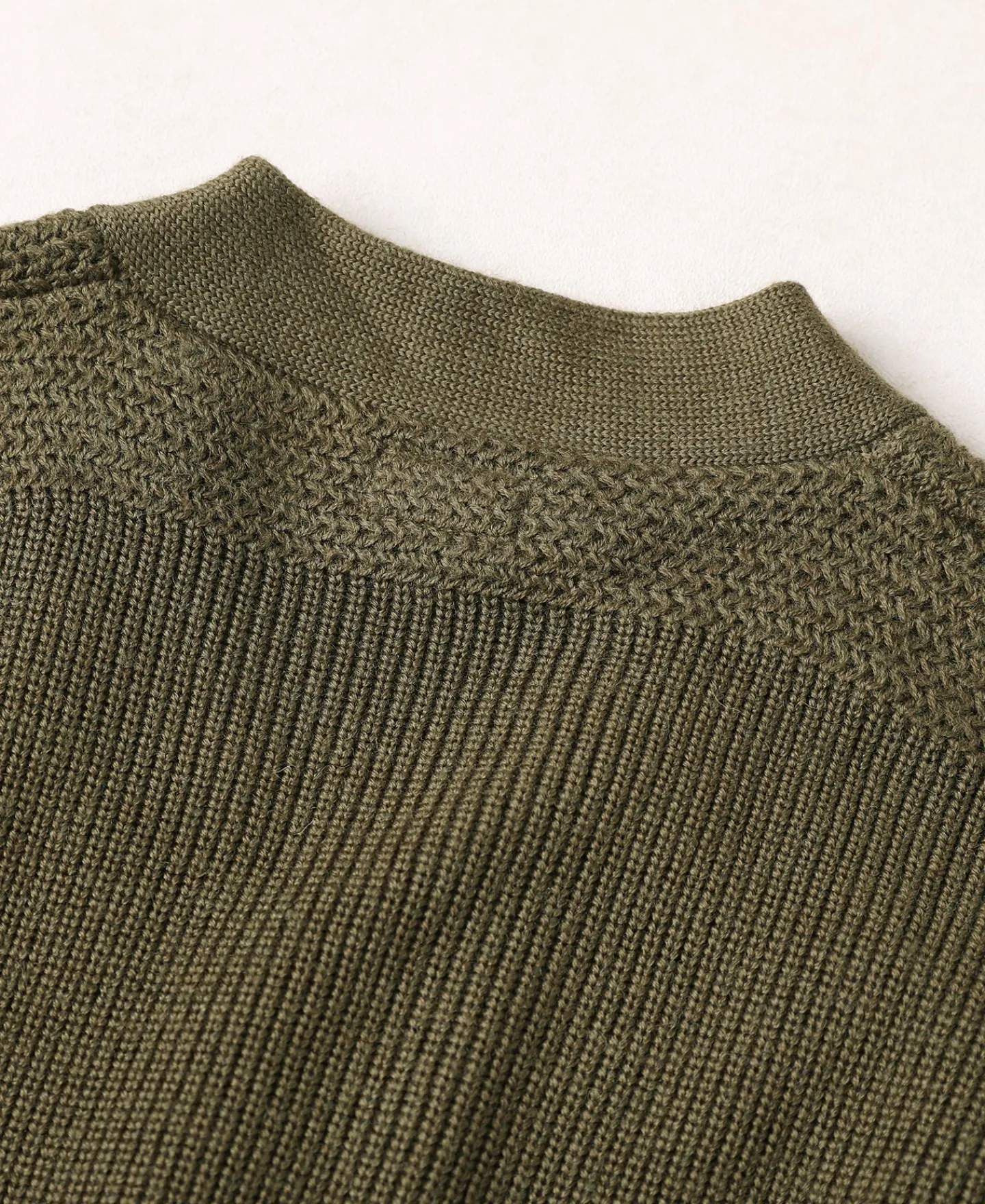 Sale USAAF Type A-1 V-neck Mechanics Sweater - Olive Knitwear&sweaters