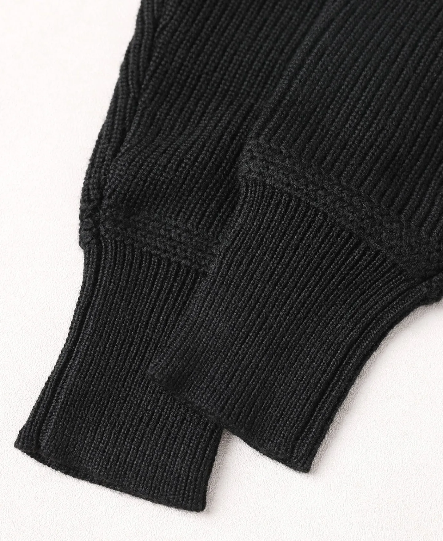New USAAF Type A-1 V-neck Mechanics Sweater - Black Knitwear&sweaters