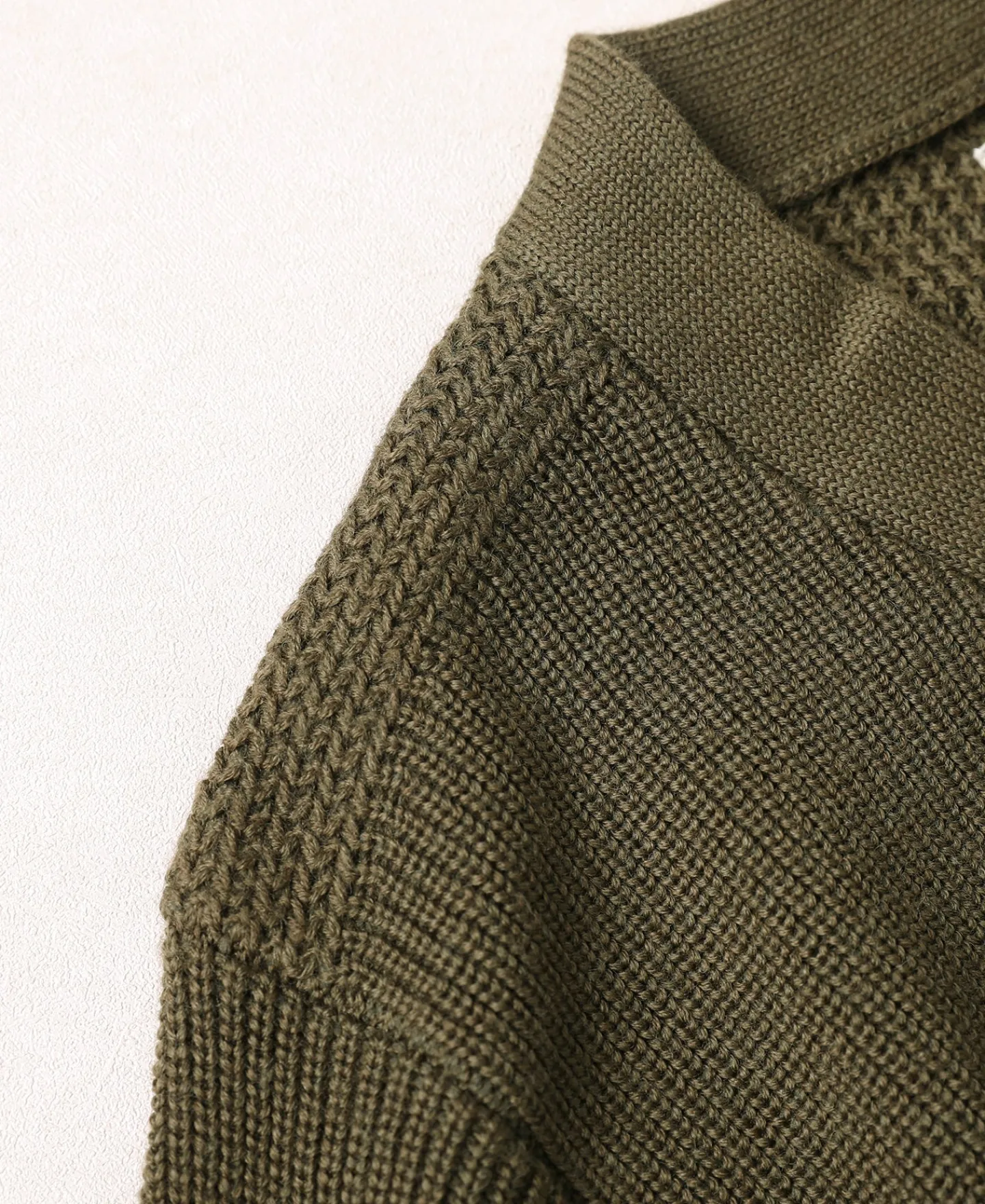 Sale USAAF Type A-1 V-neck Mechanics Sweater - Olive Knitwear&sweaters
