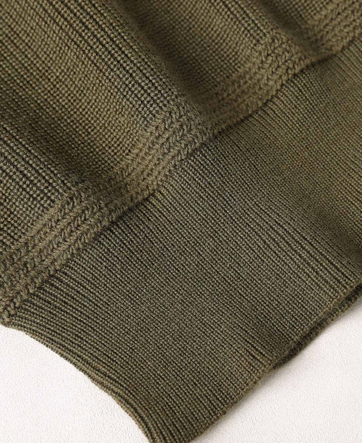 Sale USAAF Type A-1 V-neck Mechanics Sweater - Olive Knitwear&sweaters