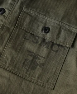 Discount USMC P-44 HBT Utility Jacket Jackets&coats