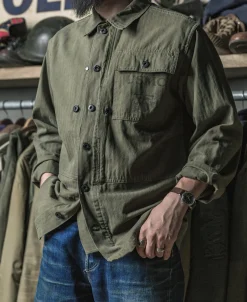 Discount USMC P-44 HBT Utility Jacket Jackets&coats