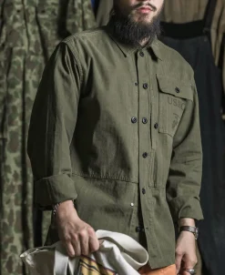Discount USMC P-44 HBT Utility Jacket Jackets&coats