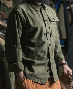 Discount USMC P-44 HBT Utility Jacket Jackets&coats