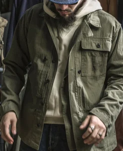 Discount USMC P-44 HBT Utility Jacket Jackets&coats