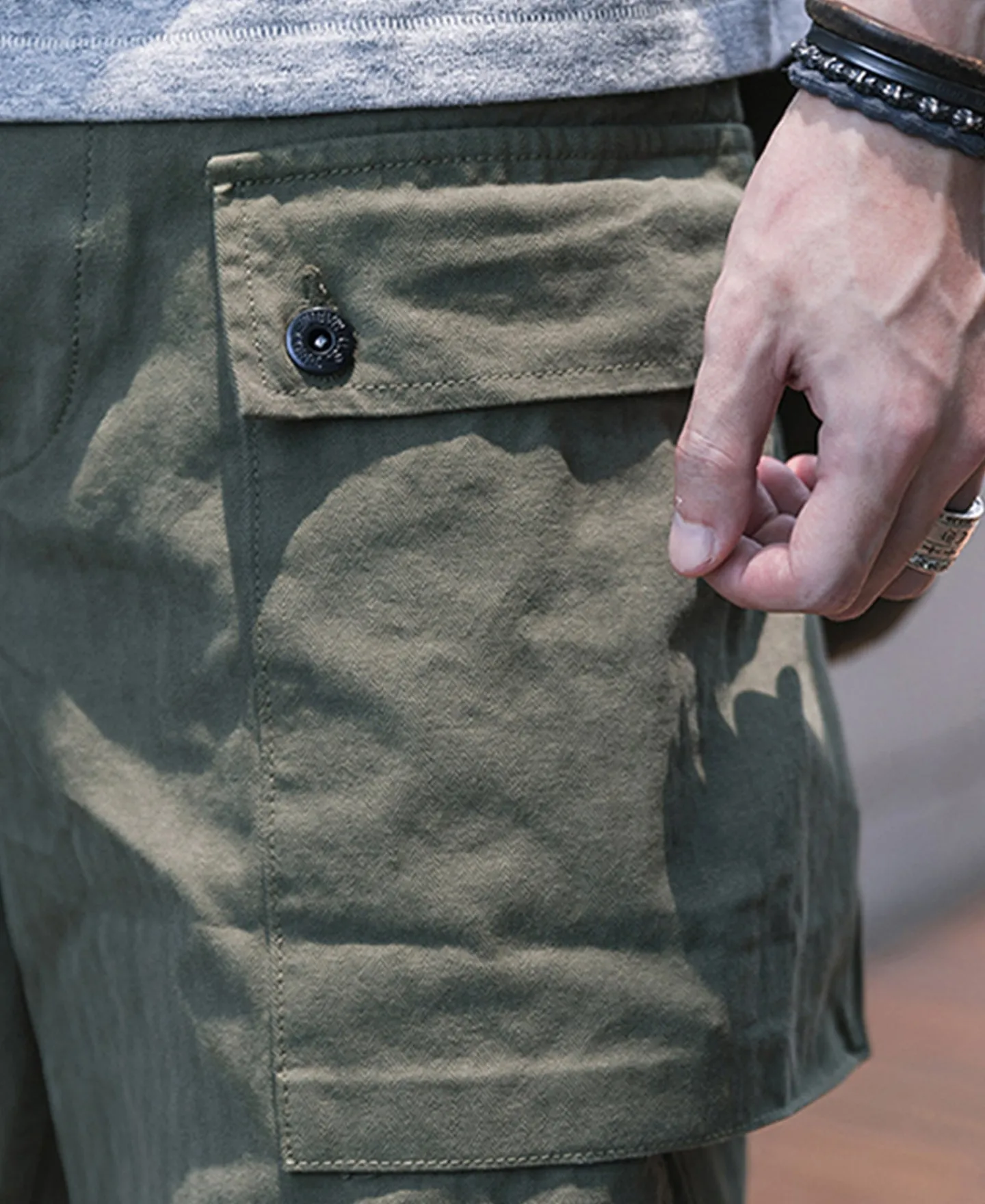 Online USMC P-44 Utility Shorts - Olive Shorts