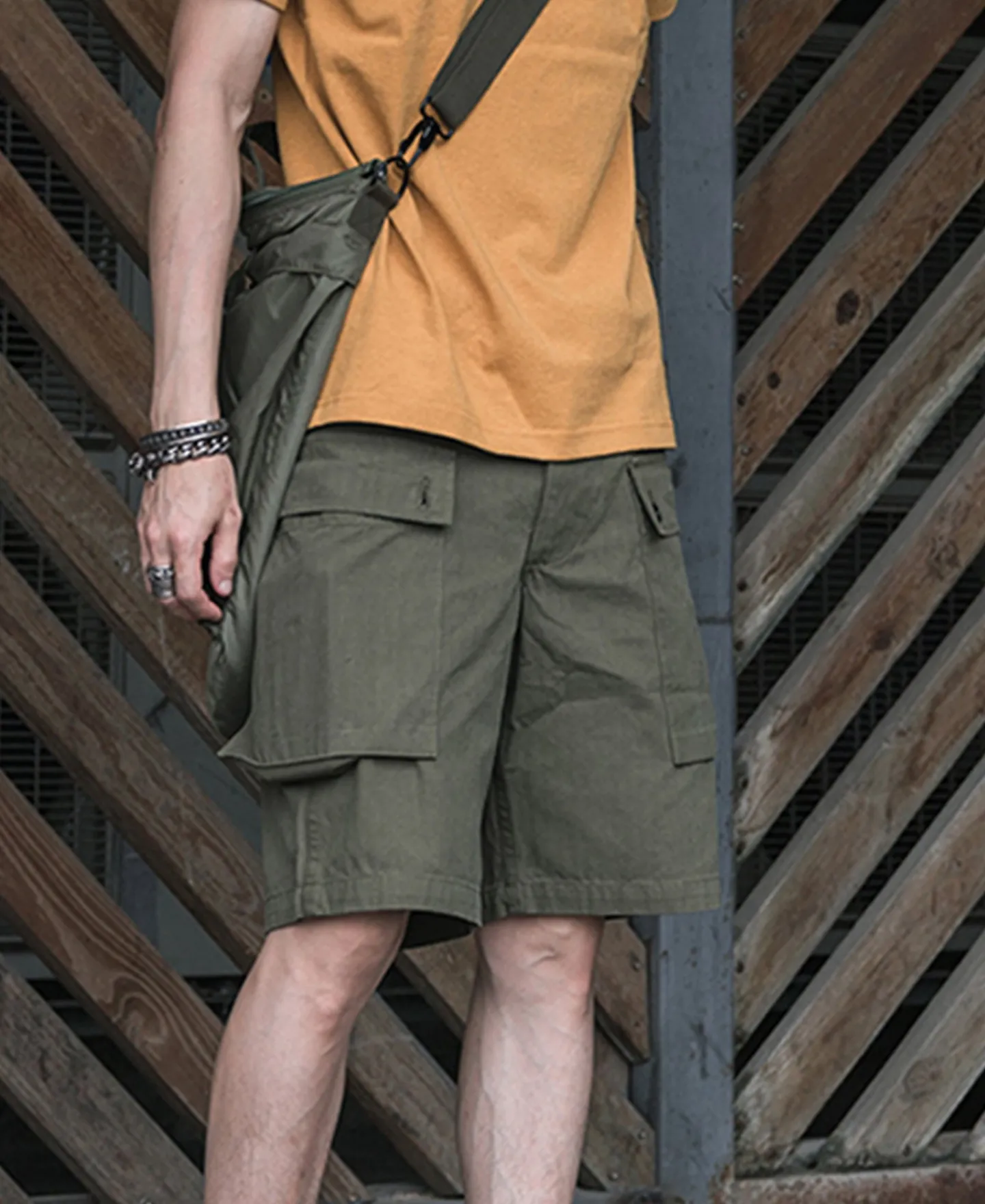 Online USMC P-44 Utility Shorts - Olive Shorts