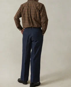Hot 1942 Utility Plaid Workshirt - Brown Long Sleeve Shirts | Shirts