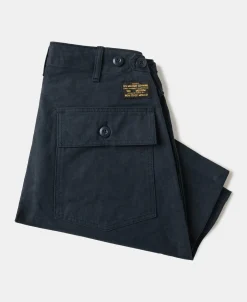 Fashion Vietnam War OG107 Fatigue Utility Shorts - Navy Shorts