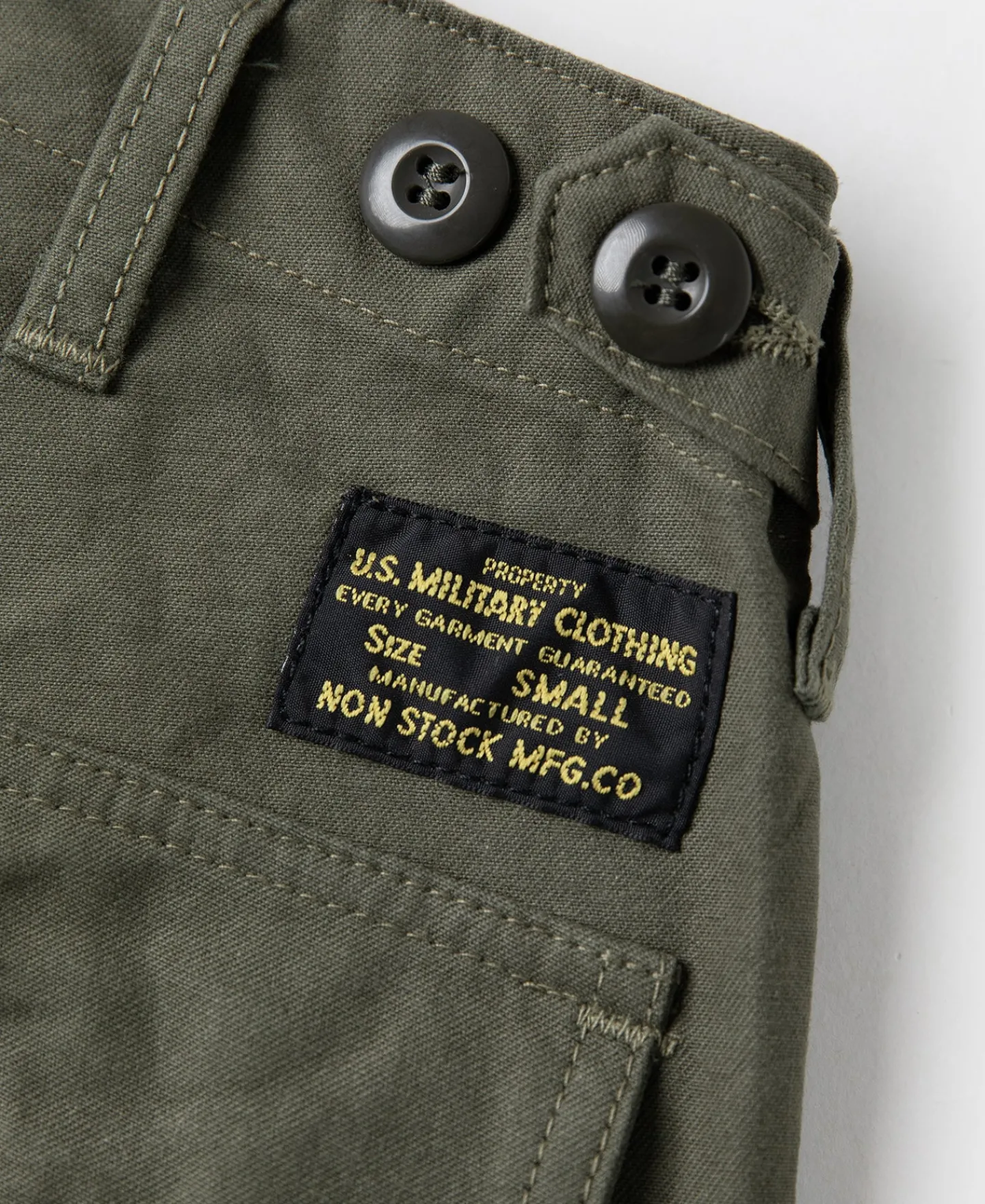 Hot Vietnam War OG107 Fatigue Utility Shorts - Olive Shorts