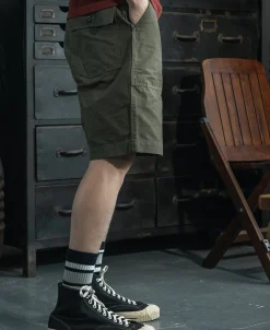 Hot Vietnam War OG107 Fatigue Utility Shorts - Olive Shorts