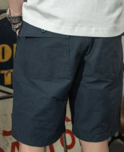 Fashion Vietnam War OG107 Fatigue Utility Shorts - Navy Shorts
