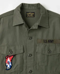 Clearance Vietnam War US Army OG107 Fatigue Utility Shirt - Im Jin Scouts Long Sleeve Shirts | Shirts