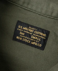 Clearance Vietnam War US Army OG107 Fatigue Utility Shirt - Plain Long Sleeve Shirts | Shirts