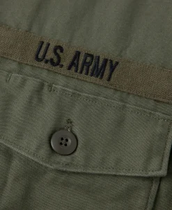 Clearance Vietnam War US Army OG107 Fatigue Utility Shirt - Im Jin Scouts Long Sleeve Shirts | Shirts