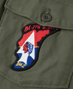 Clearance Vietnam War US Army OG107 Fatigue Utility Shirt - Im Jin Scouts Long Sleeve Shirts | Shirts